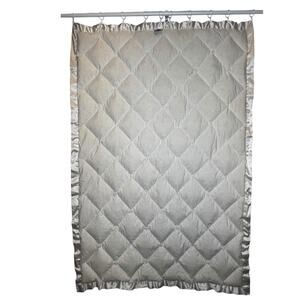 The Company Store Ivory Down Toddler Comforter Satin Trim 70x49